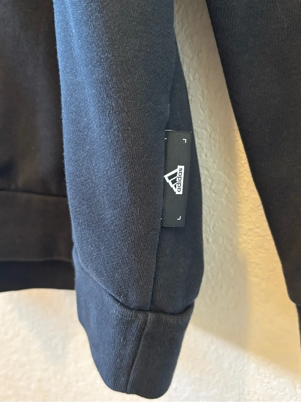 Adidas Men’s Black Logo Hoodie Sweater XL